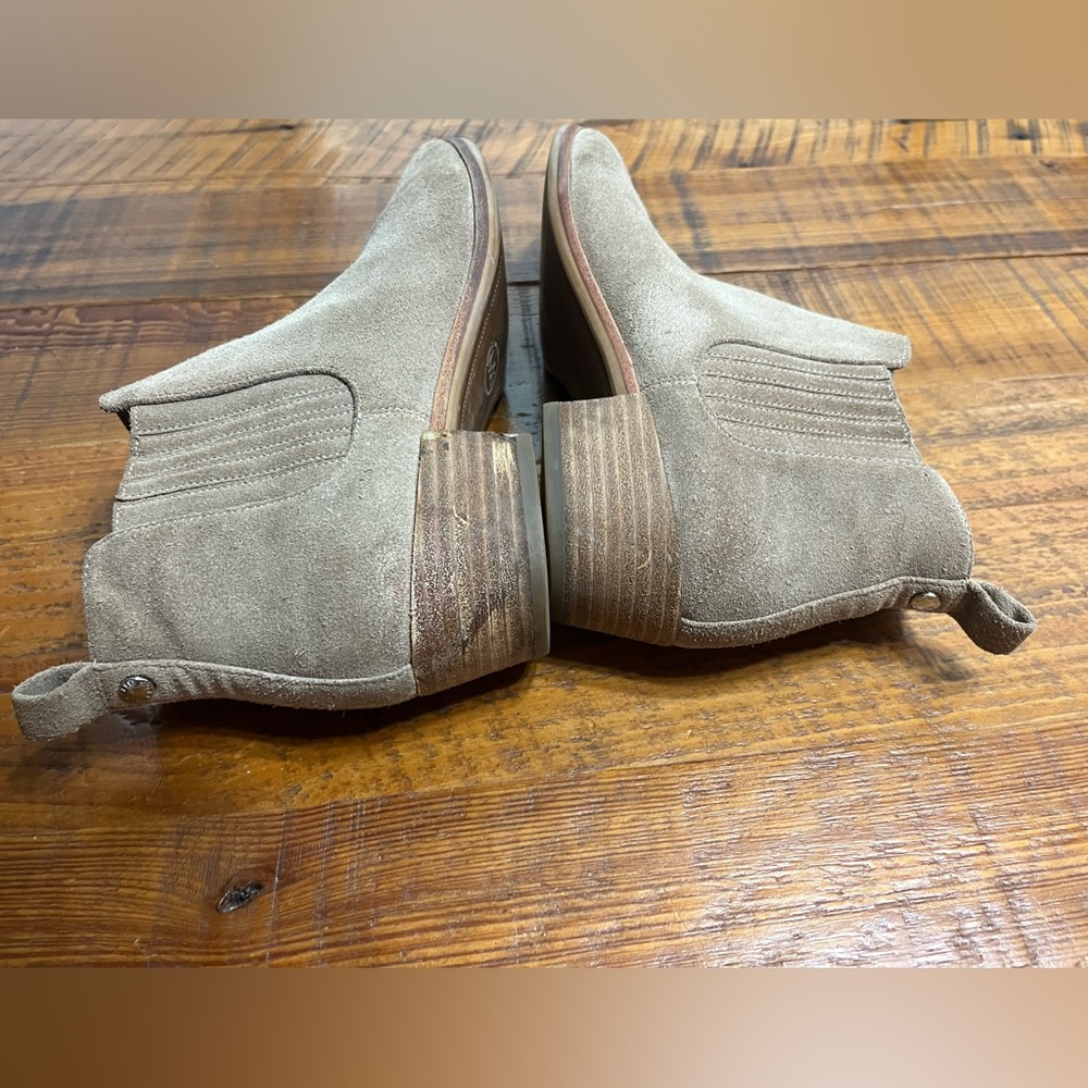 Michael Kors Shaw Suede Chelsea Ankle Boot Size 9 - Picture 9 of 13